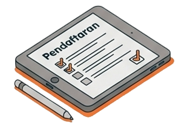 isi formulir pendaftaran